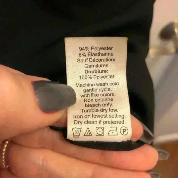 J. Crew Factory Sheath dress with faux leather - Picture 6 of 6